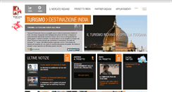 Desktop Screenshot of progettoindia.eventi.toscanapromozione.it