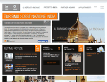 Tablet Screenshot of progettoindia.eventi.toscanapromozione.it